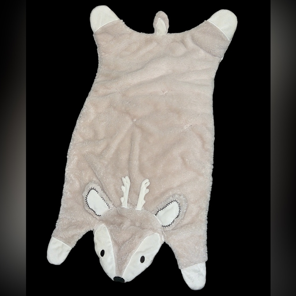 Levtex Baby Everly Deer Lovey Security Blanket Throw 36” Long